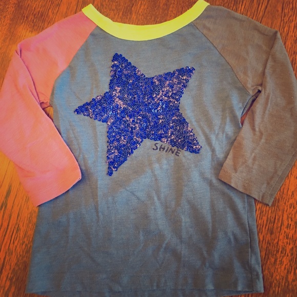 4-5T J. crew Crewcuts quarter length top. - Picture 1 of 2